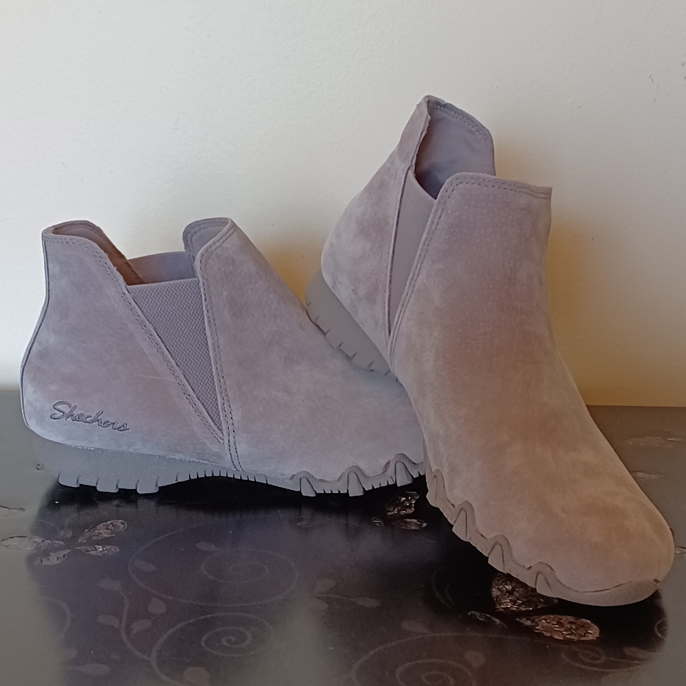 Skechers Chelsea Boot Bikers MC Bellore Relaxed Fit AirCooled Memory Foam Bootie